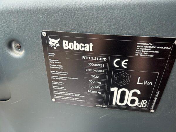 Chariot Télescopique rotatif Bobcat TR50-210