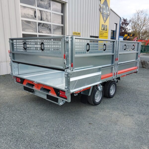 BRIAN JAMES TRAILERS TIPPER – 3,6 m × 2 m – PTAC 3 500 kg 
