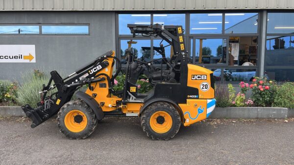CHARGEUSE ÉLECTRIQUE JCB 403 ETECH