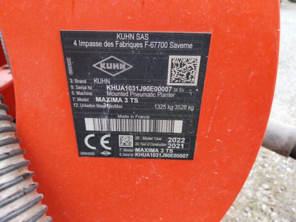 KUHN MAXIMA 3 TS 6RG