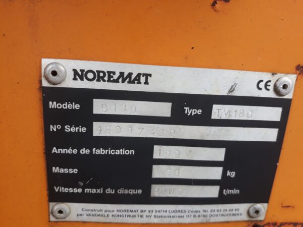 NOREMAT B180 – BROYEUR DE BRANCHES