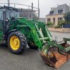 JOHN DEERE 6115M + CHARGEUR JOHN DEERE H340 + BMS 220 