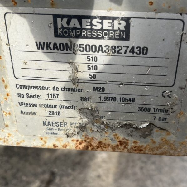 KAESER M20 – COMPRESSEUR MOBILE DIESEL 🔧
