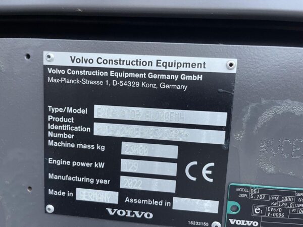 VOLVO EW200E-MH