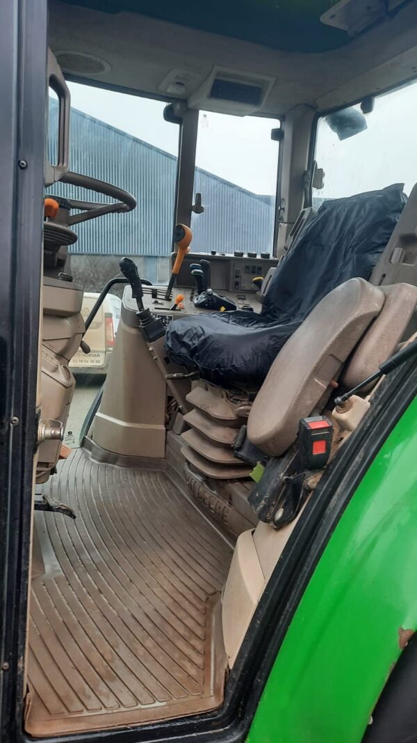 JOHN DEERE 6115M + CHARGEUR JOHN DEERE H340 + BMS 220 