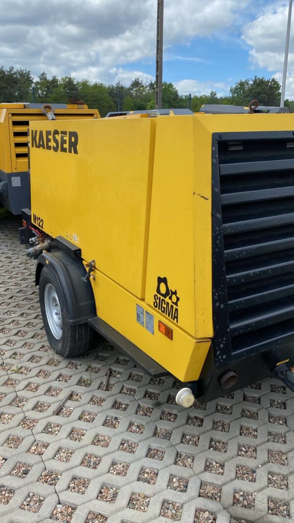 KAESER M122 – COMPRESSEUR MOBILE HAUT DÉBIT 🔧
