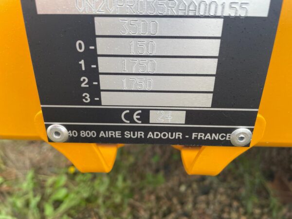 GOURDON VP35 – PORTE-ENGIN 3,5T – 2023 (NEUF) 