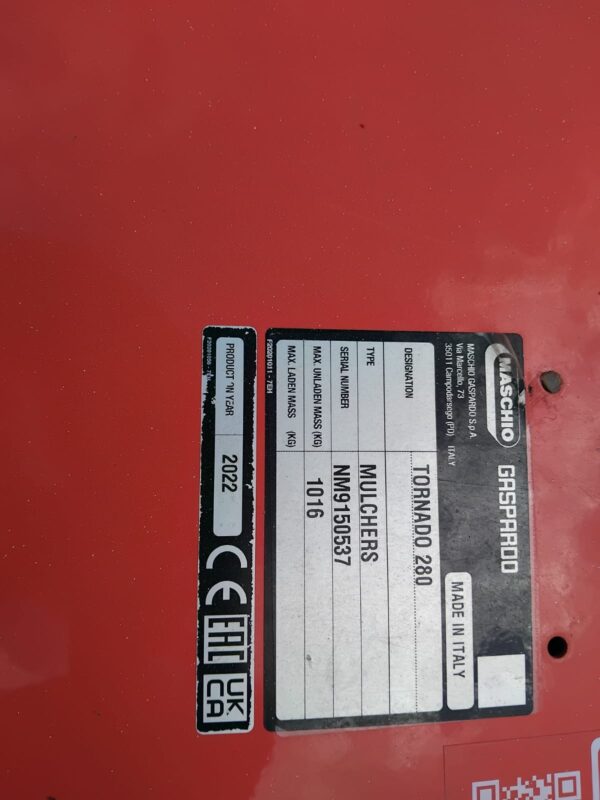 MASCHIO TORNADO 280