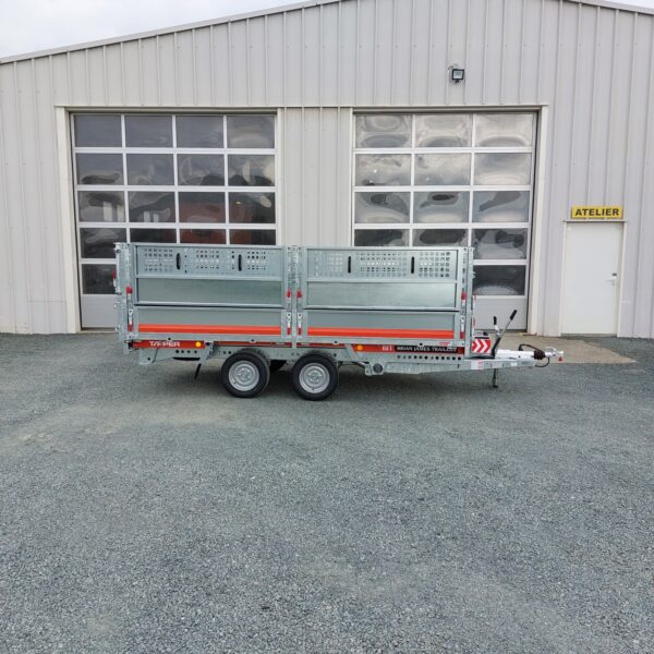 BRIAN JAMES TRAILERS TIPPER – 3,6 m × 2 m – PTAC 3 500 kg 